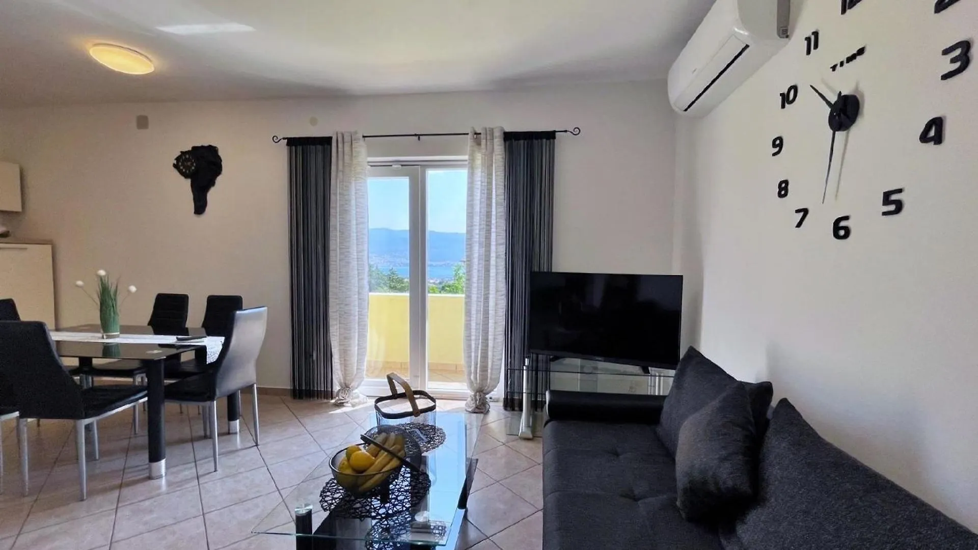 Top Apartment - Panoramameerblick, Terrasse 0*, Silo (Krk)